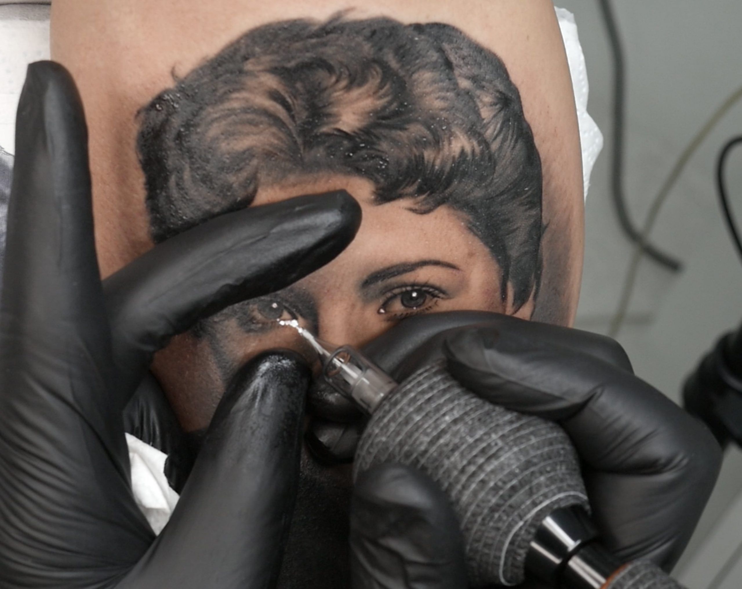 retrato tatuaje realista Israel Solano 2